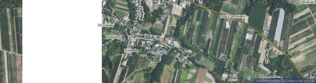 Zdjęcie satelitarne Stary Garbów ul.